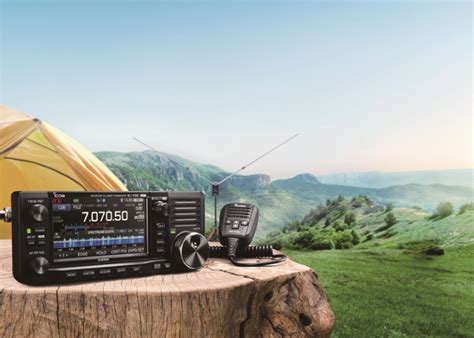 Outdoor use of the Icom IC-705