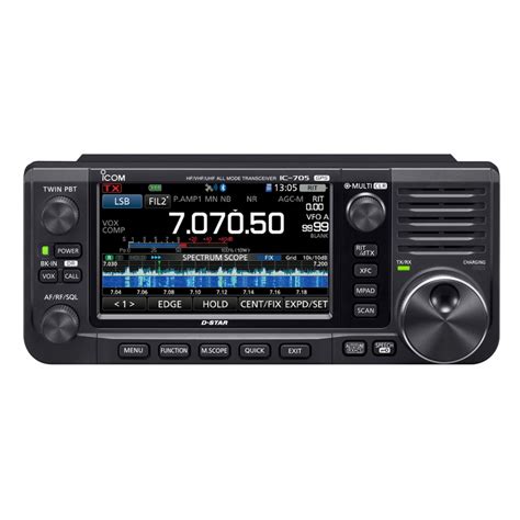 Spectrum scope on the Icom IC-705