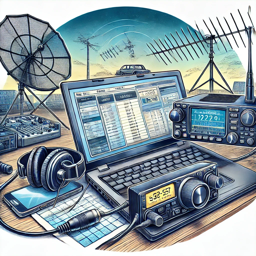 Radio contest setup for WRTC