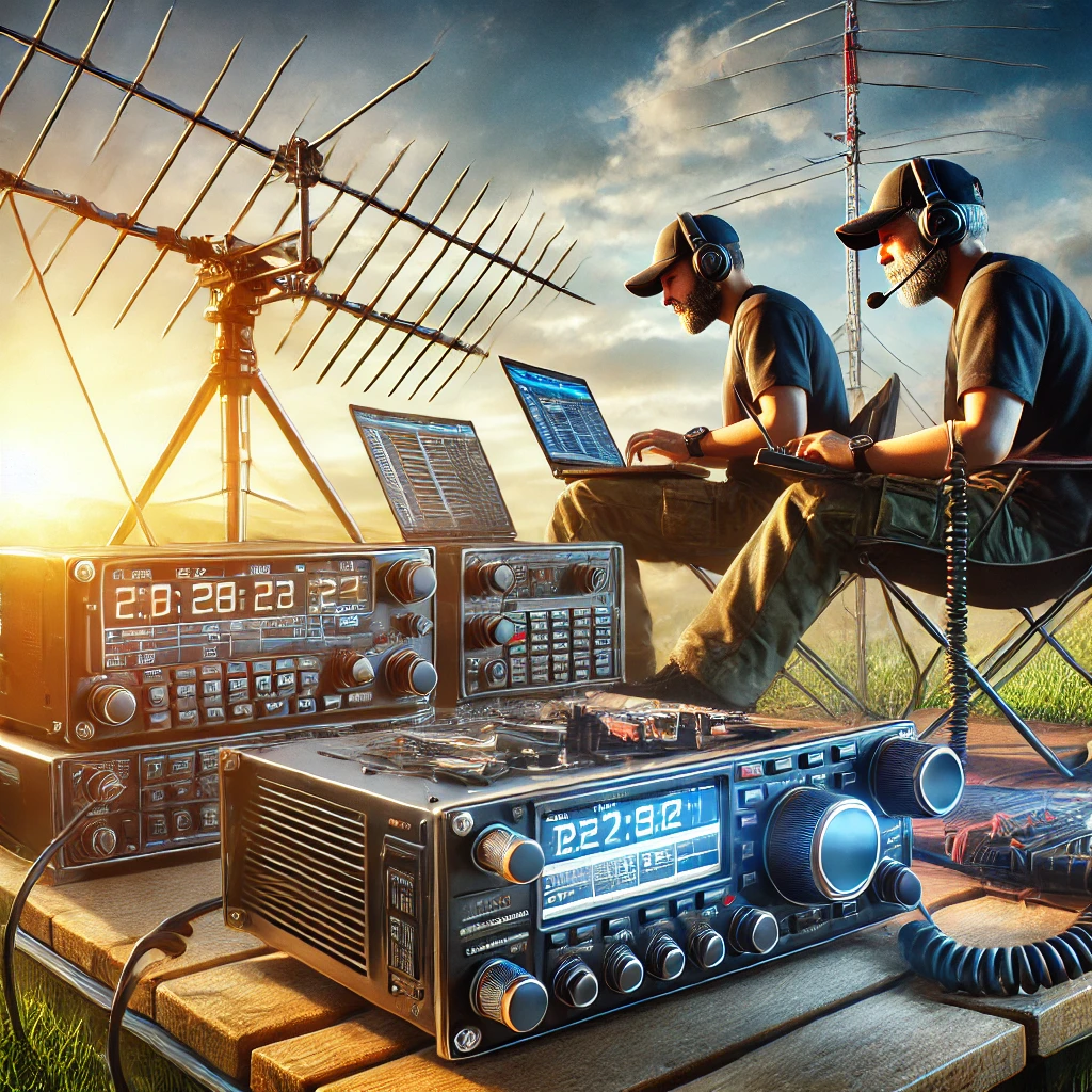 Amateur radio operators at WRTC